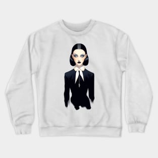 Wednesday Addams Concept Crewneck Sweatshirt